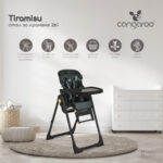 Детски стол за хранене Tiramisu 2 в 1 зелен - Image 2