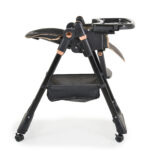 Детски стол за хранене с подарък Lindo черен - Image 7