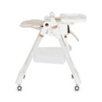 Детски стол за хранене с подарък Lindo бял - Image 7