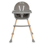 Стол за хранене Biscotti 2 в 1 сив - Image 4