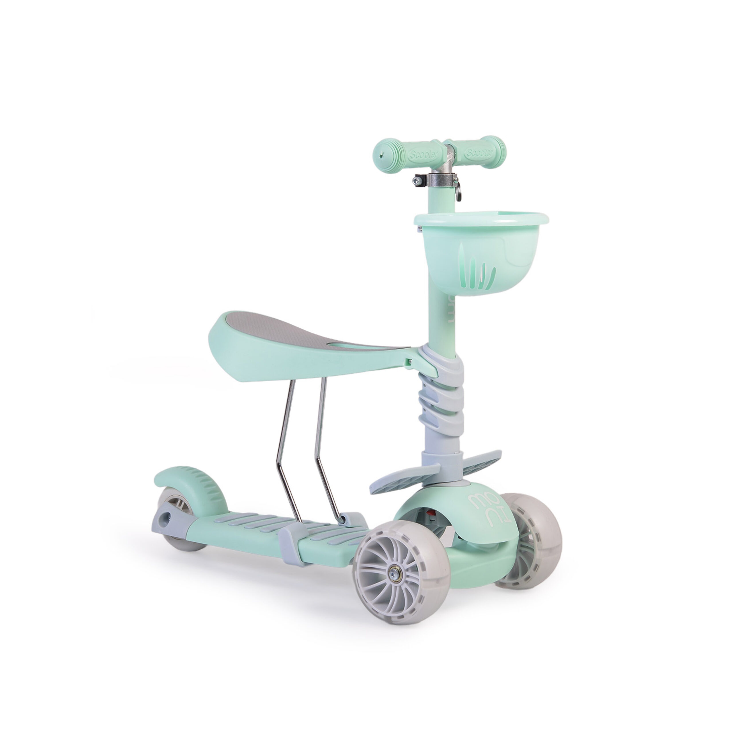 Тротинетка Bubblegum зелен