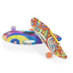 Скейтборд 26“ с дръжка червен - Image 4