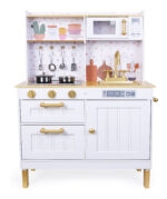 Дървена бяла кухня с аксесоари 7275 - Image 2