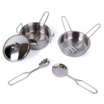 Дървена бяла кухня с аксесоари 7275 - Image 4