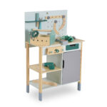 Дървена работна маса W03D234 - Image 4