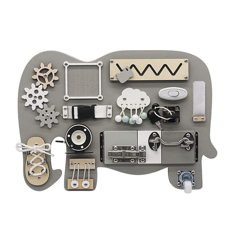 Дървена монтесори дъска Elephant