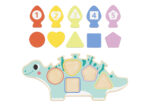 Дървен сортер пъзел Dinosaur HP066 - Image 5
