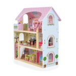 Дървена къща за кукли Mila 4110 - Image 3