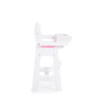 Дървен стол за кукла - стол за хранене B012 - Image 3