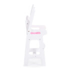 Дървен стол за кукла - стол за хранене B012 - Image 4