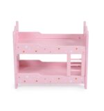 Дървена мебел за кукла , двуетажно легло A003 - Image 2