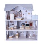 Дървена Kъща за кукли Sarah 8301