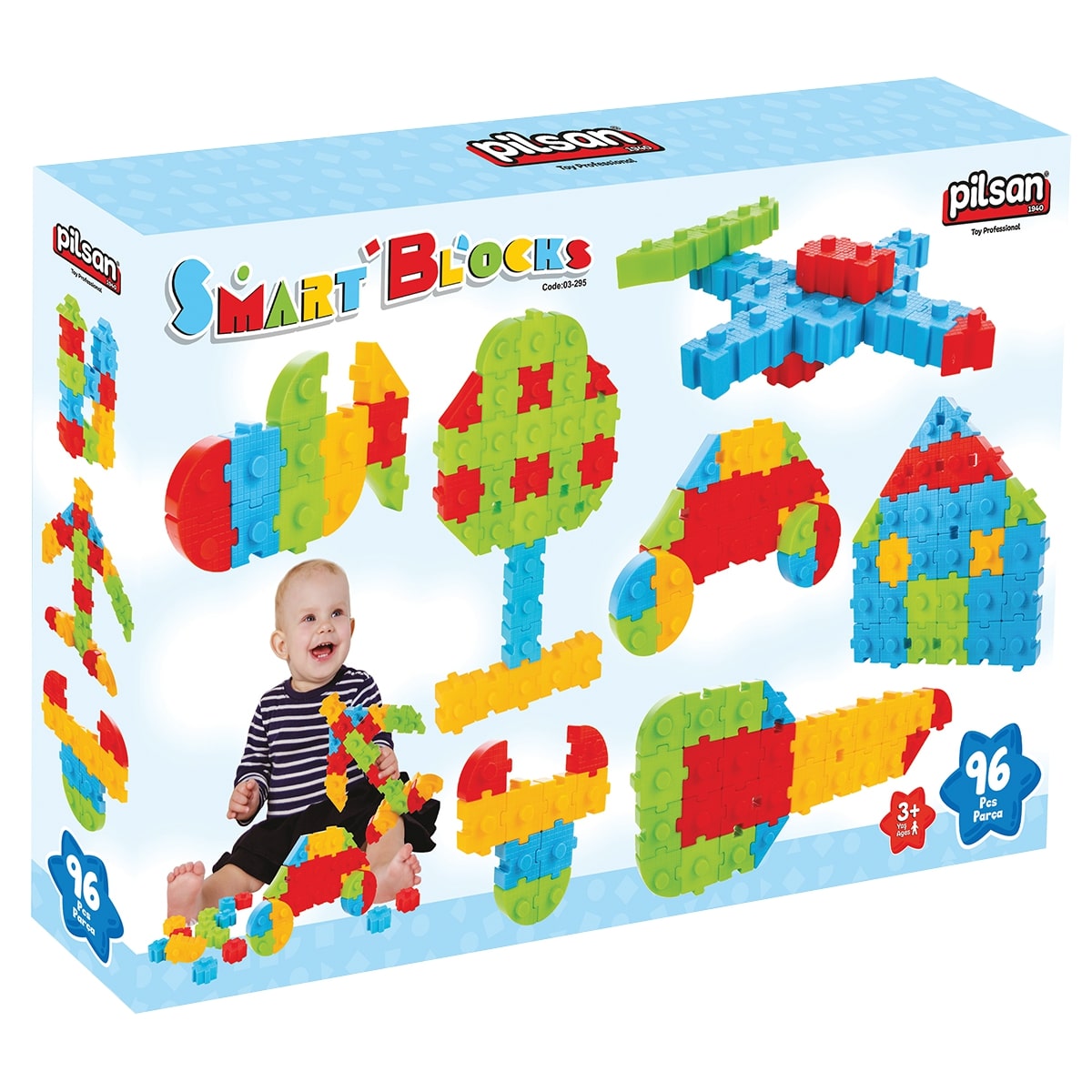 image Конструктор Smart (96 части) 03295 - Image 1