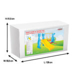 Пързалка с люлка Dino 06099 жълт - Image 2