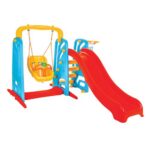 Пързалка с люлка Wavy 06141 червен - Image 4