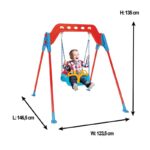 Люлка на стойка 07968 червен - Image 2