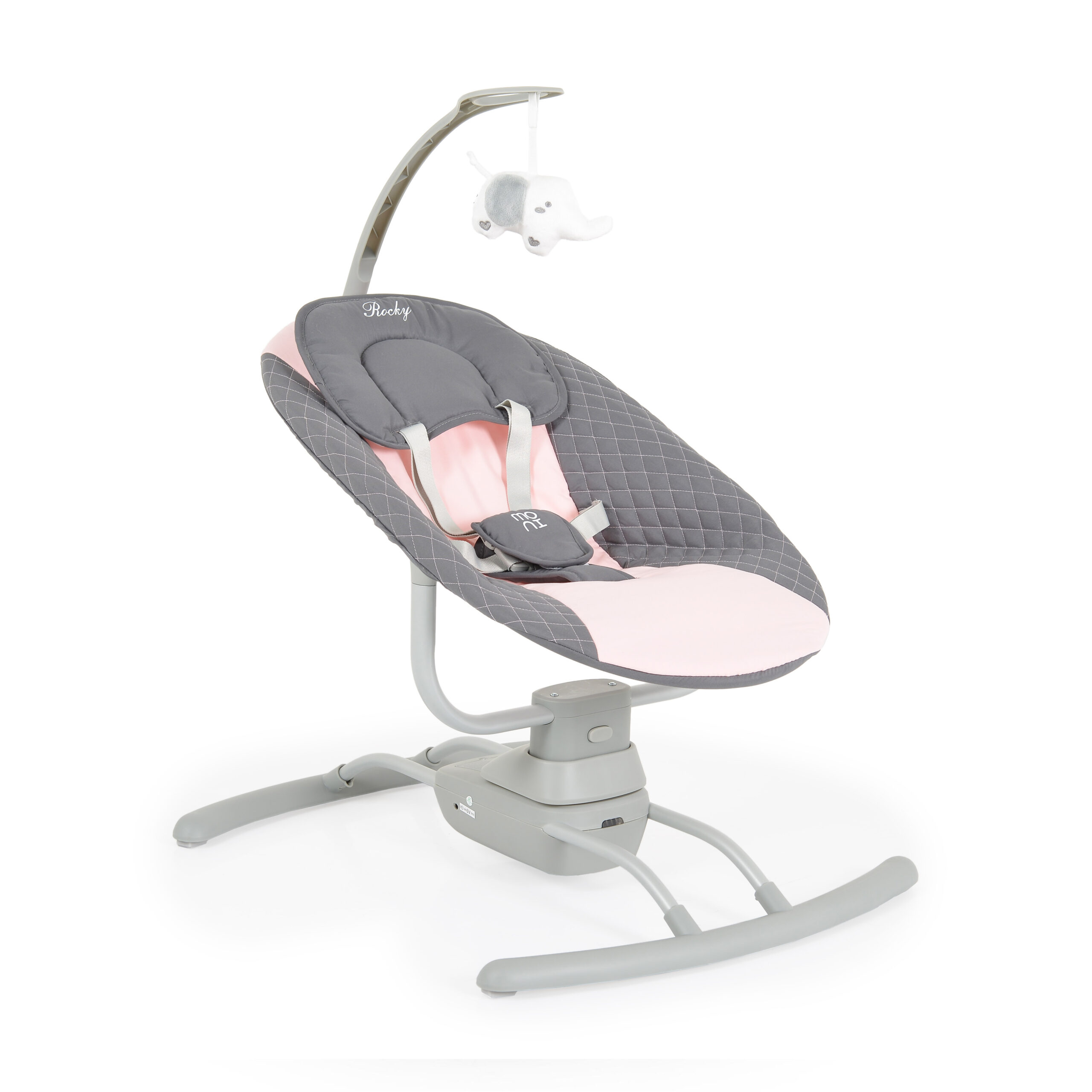 Електрическа люлка Rocky розов