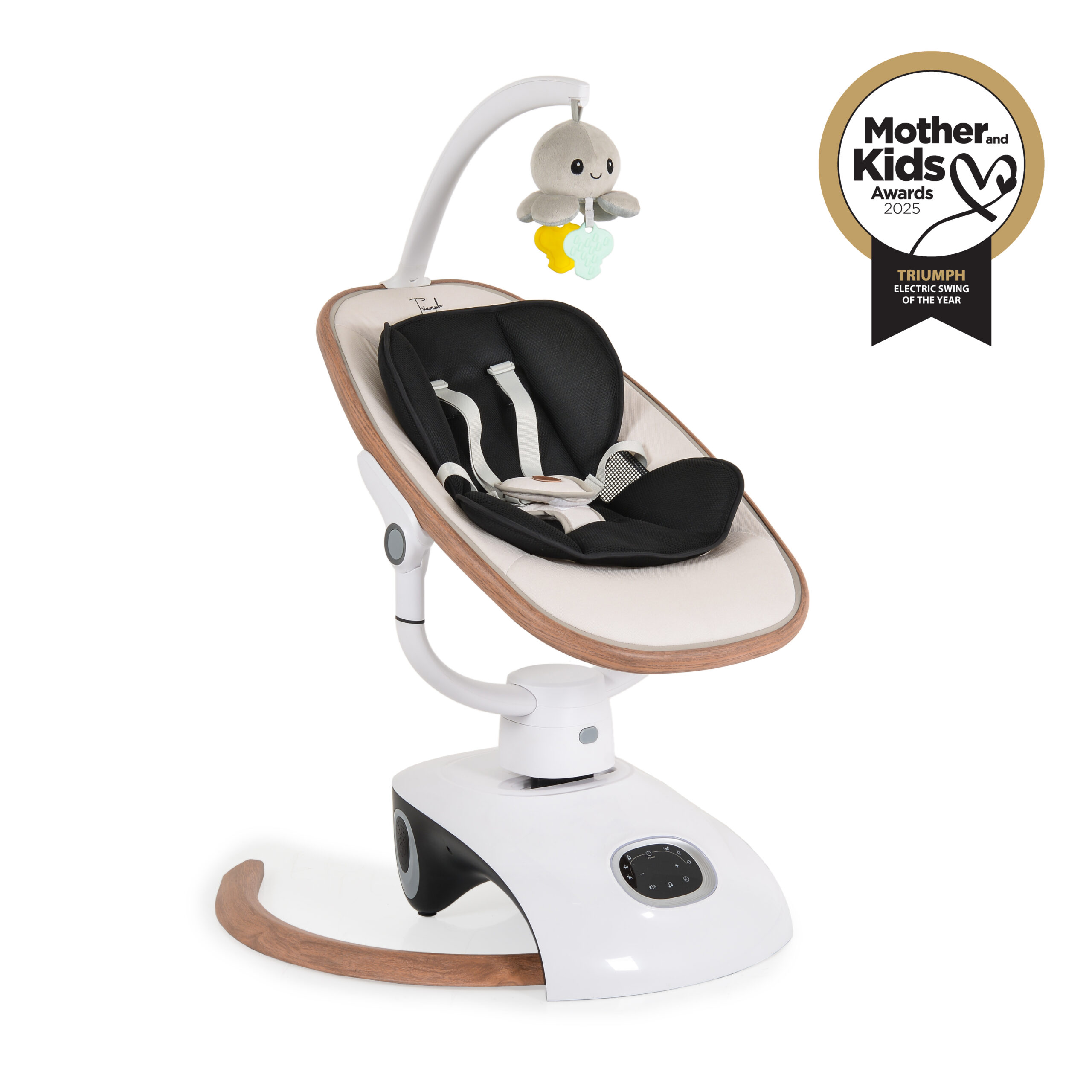 image Електрическа люлка Triumph бежов - Image 1