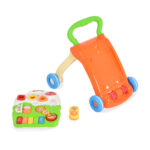 Играчка за прохождане Baby Piano Walker 999С зелен - Image 4