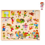 Голям дървен пъзел Във фермата - Image 2