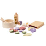 Дървен комплект Салата в купа - Image 2