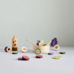 Дървен комплект Салата в купа - Image 5