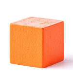 Дървен цветен конструктор в кофа, 100 части - Image 4