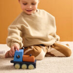 Дървено влакче с животни от фермата - Image 5