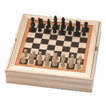 Дървен комплект класически настолни игри - Image 4