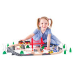 Комплект електрическо влакче с аксесоари, 80 части - Image 3