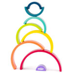 Дървени форми за подреждане Дъга - Image 4