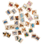 Дървена мемори игра, Весело влакче - Image 2