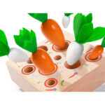 Дървена игра-сортер Морковчета - Image 2