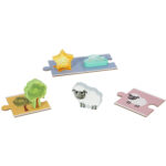 Дървена игра 2 в 1 Докосни и Намери Фермата - Image 4