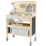 Дървена работилница с инструменти и кран + колан за инструменти - Image 3