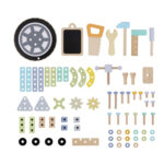 Дървена работилница с инструменти и компресор - Image 2