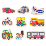 Дървен пъзел Превозни средства - Image 3