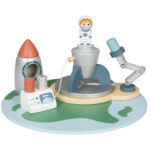 Дървена космическа площадка с ракета - Image 4