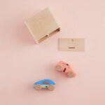 Дървен комплект от 2 колички с гараж - Image 4