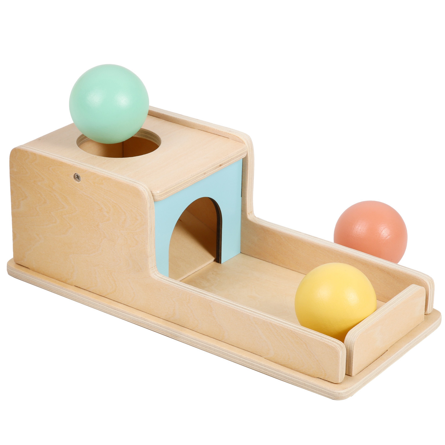 Дървена кутия с топчета Фреш