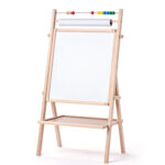 Двустранна магнитна въртяща дъска с флипчарт