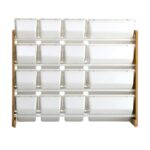 Органайзер за Детски Играчки GINGER HOME дърво и бяло JWTR-3278 - Image 7