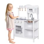 Детска Дървена Кухня GINGER HOME Бяла W10C404H - Image 3