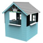 Детска дървена къща за игра GINGER HOME с кухня – 110×103×137 см - Image 5
