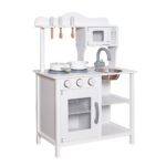 Детска Дървена Кухня GINGER HOME Бяла W10C404H - Image 2