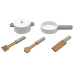 Детска Дървена Кухня GINGER HOME Розова W10C404I - Image 4