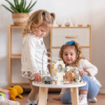 Детска Дървена Образователна Маса с Лабиринт и Мъниста GINGER HOME, 40x40x54 см - Image 8