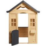 Детска Къща GINGER HOME, Дървена, Игра на Открито в Двора и Градината, 140 х 112 x 108 см. - Image 7