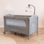 Детска кошара Once upon a time 2 сив - Image 2