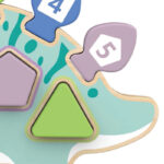 Дървен сортер пъзел Dinosaur HP066 - Image 4